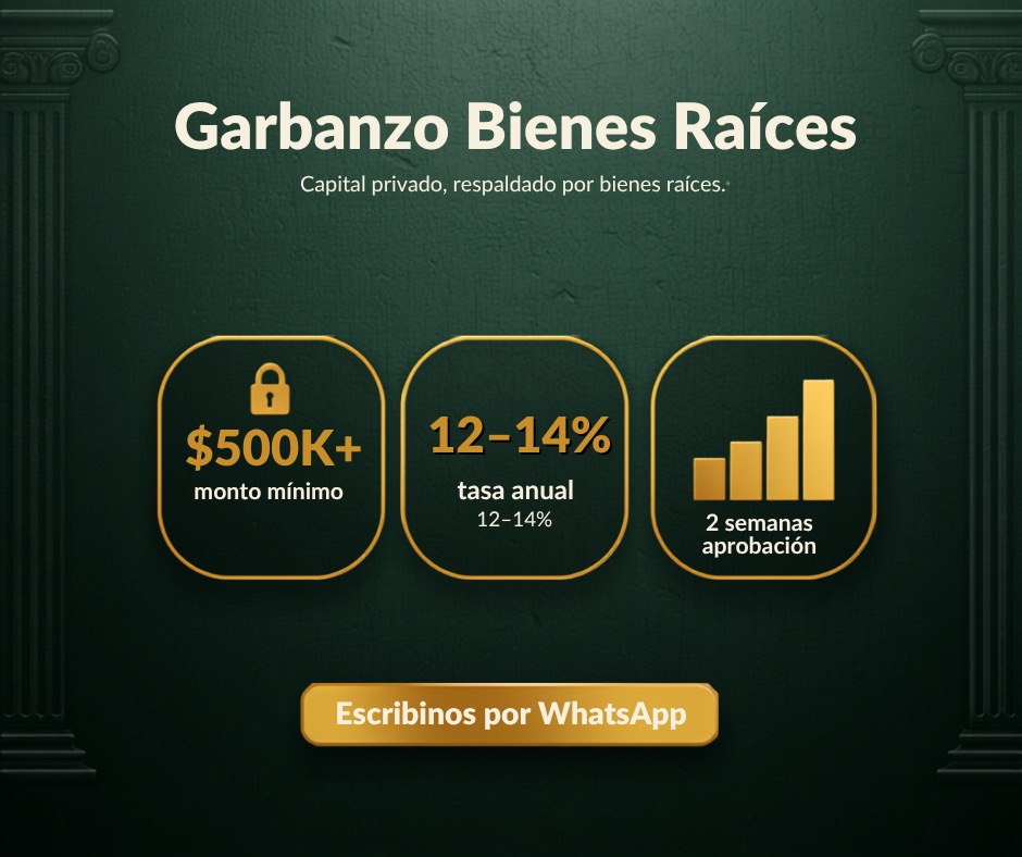 Capital privado con garantía hipotecaria en Costa Rica